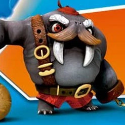 Skylanders Trap Team Outlaw Brawl & Chain Water Log Holder Trap